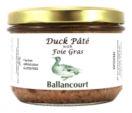 Duck Pate with Foie Gras from Ballancourt, French Pate Suppliers