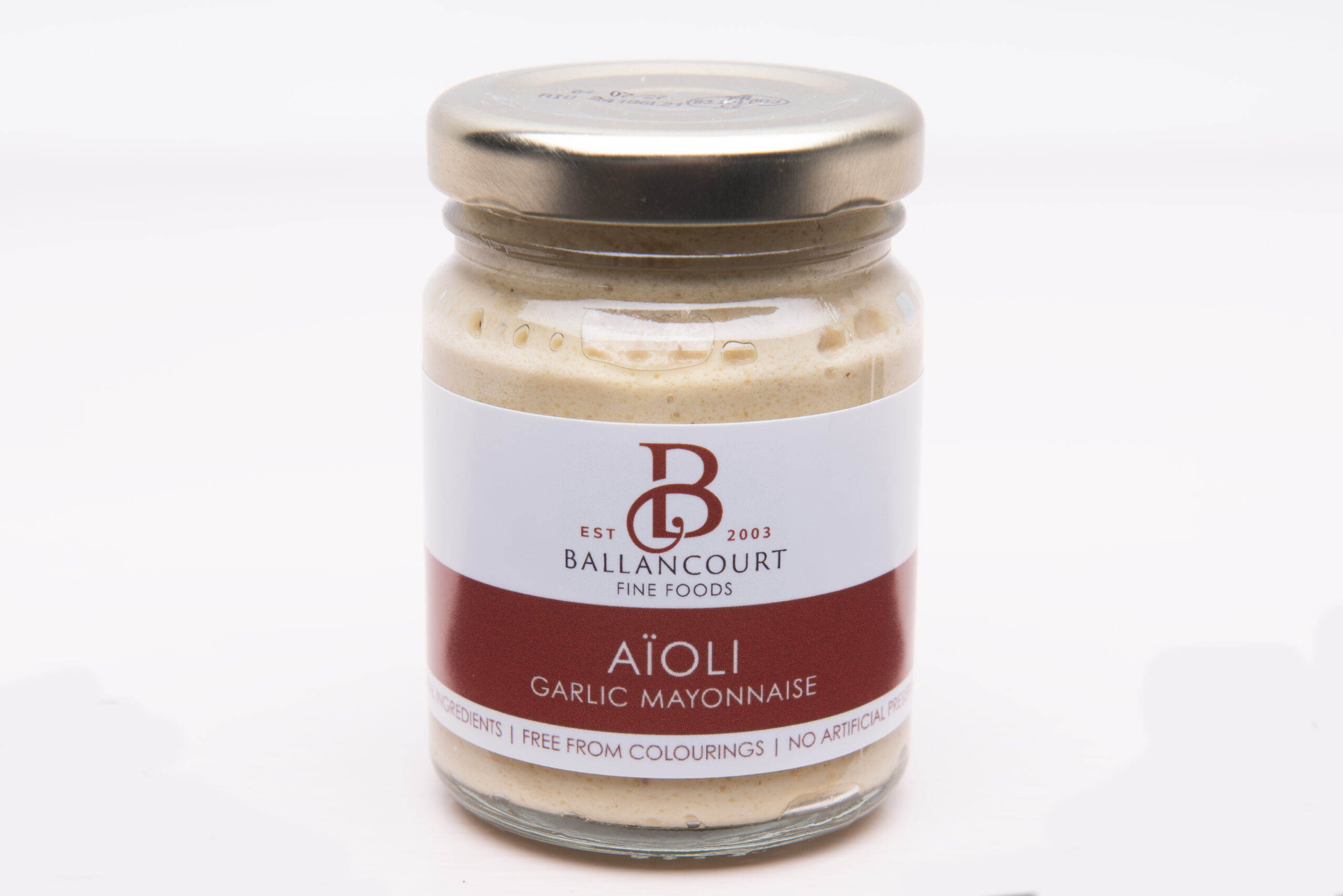 Ballancourt Aïoli garlic mayonnaise jar