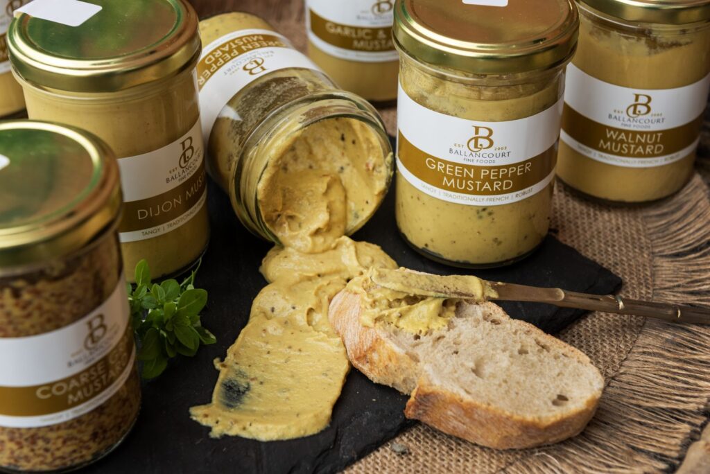 Ballancourt condiments, mustards and fish sauces