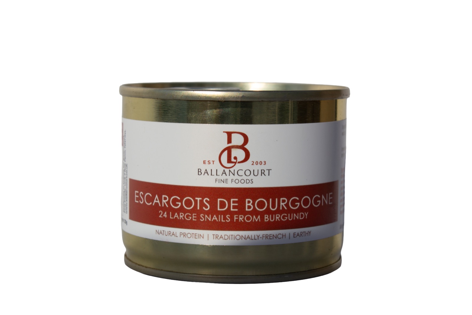 Ballancourt 24 large Burgundy snails tin, 125g