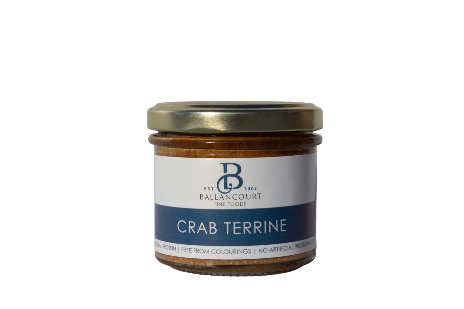 Ballancourt crab terrine jar, 90g
